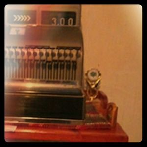 Antique cash register